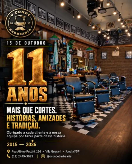 Trabalho de O Conde Barbearia